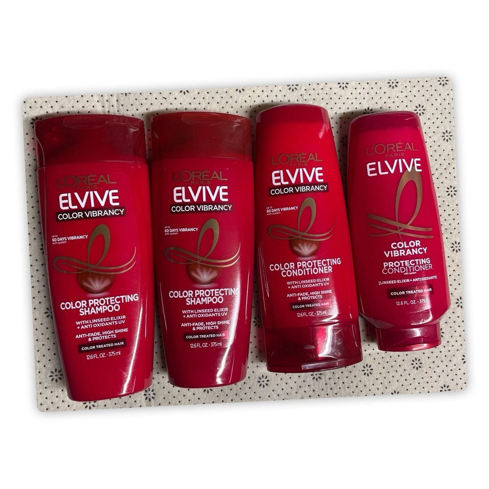 L'Oréal Paris Elvive Color Vibrancy Color Protecting‎ Shampoo & Conditioner Set